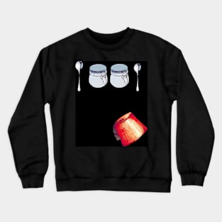 Spoon jar jar spoon Crewneck Sweatshirt